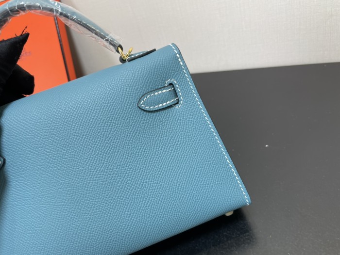  Handbags Hermes Kelly size:19.5 cm