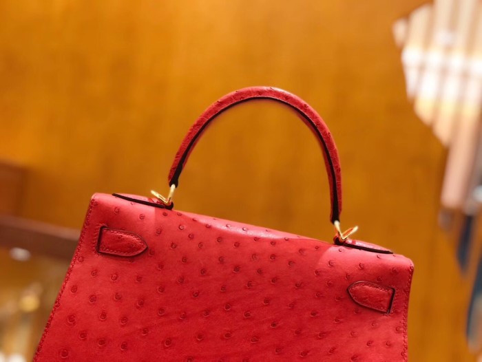  Handbags Hermes Kelly size:28 cm