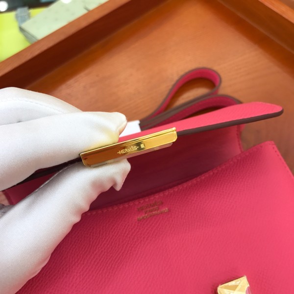  Handbags Hermes Constance  size:18 cm