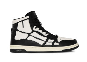 AMIRI Skel Top Hi Black Black White