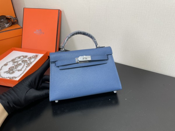  Handbags Hermes Kelly size:19.5 cm