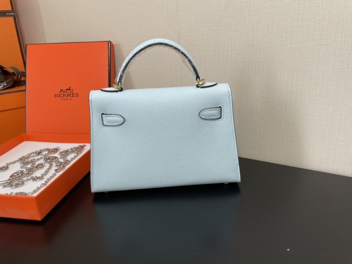  Handbags Hermes Kelly size:19.5 cm