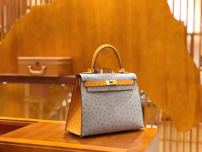  Handbags Hermes Kelly size:28 cm