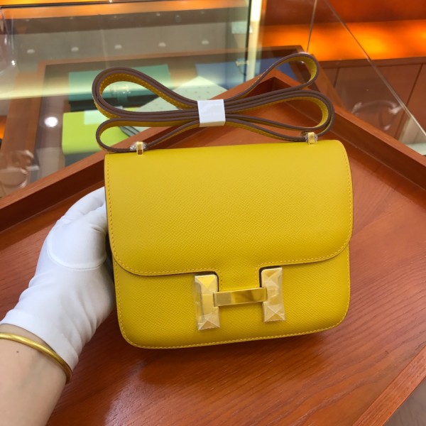  Handbags Hermes Constance  size:18 cm