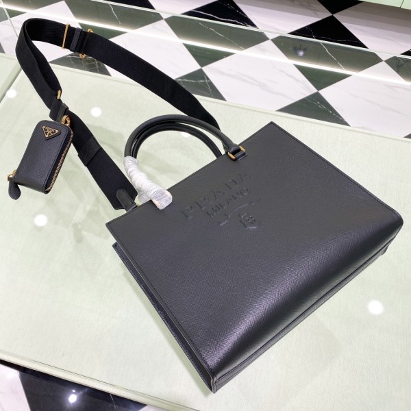 handbags prada 1BA337 size:28*22*9cm