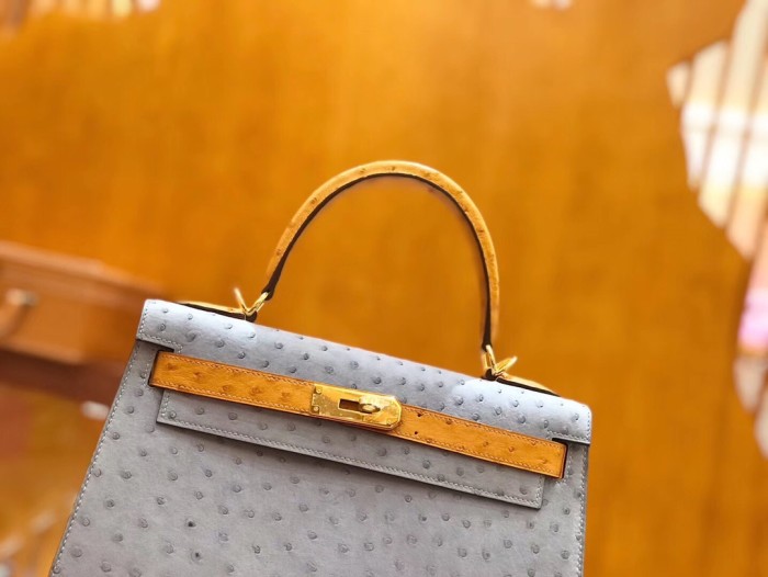  Handbags Hermes Kelly size:28 cm