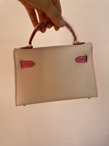  Handbags Hermes Kelly size:19.5 cm