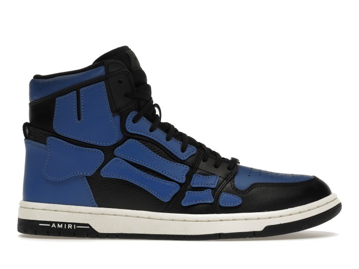 AMIRI Skel Panelled High Top Blue Black