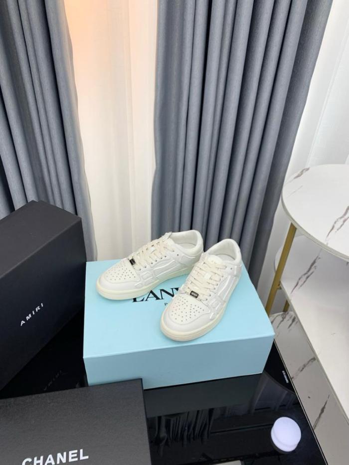 AMIRI Skel Top Low White Vintage