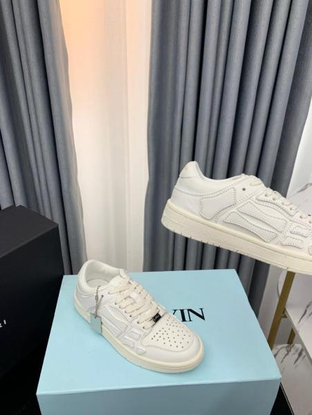 AMIRI Skel Top Low White Vintage