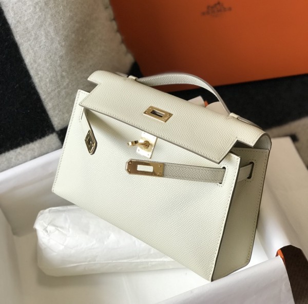 Handbags Hermes 𝑴𝒊𝒏𝒊 𝑲𝒆𝒍𝒍𝒚 size:22 cm