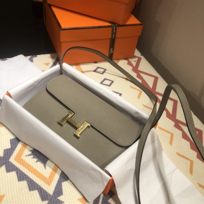  Handbags Hermes Constance  size:21.5×13×4 cm