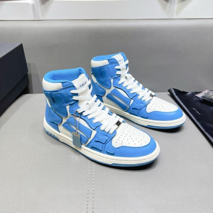 AMIRI Skel Top Hi Powder Blue White