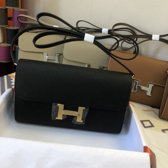  Handbags Hermes Constance  size:21.5×13×4 cm
