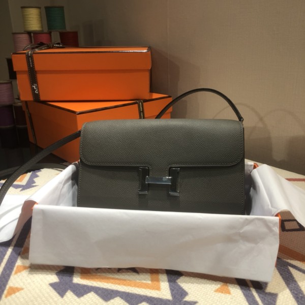 Handbags Hermes Constance  size:21.5×13×4 cm