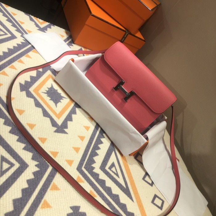  Handbags Hermes Constance  size:21.5×13×4 cm