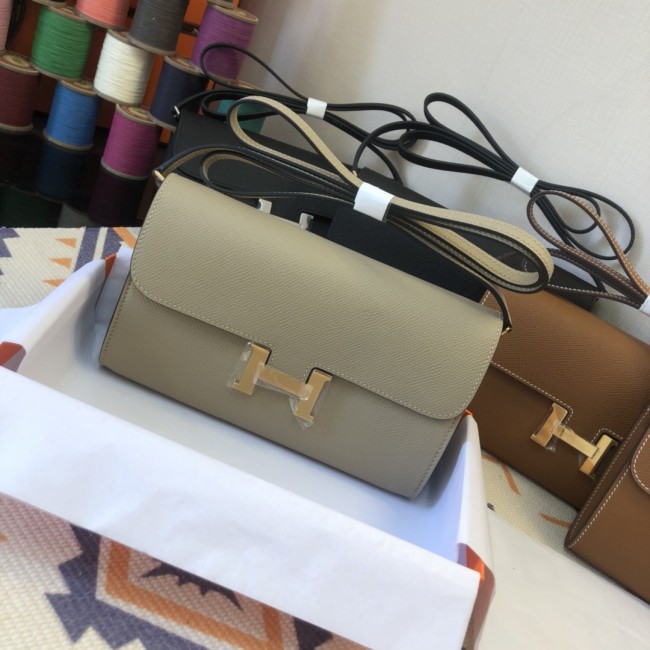  Handbags Hermes Constance  size:21.5×13×4 cm