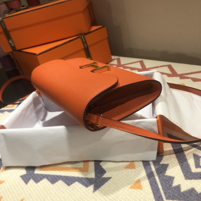  Handbags Hermes Constance  size:21.5×13×4 cm