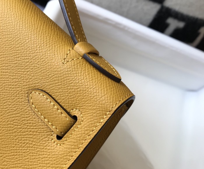  Handbags Hermes 𝑴𝒊𝒏𝒊 𝑲𝒆𝒍𝒍𝒚 size:22 cm