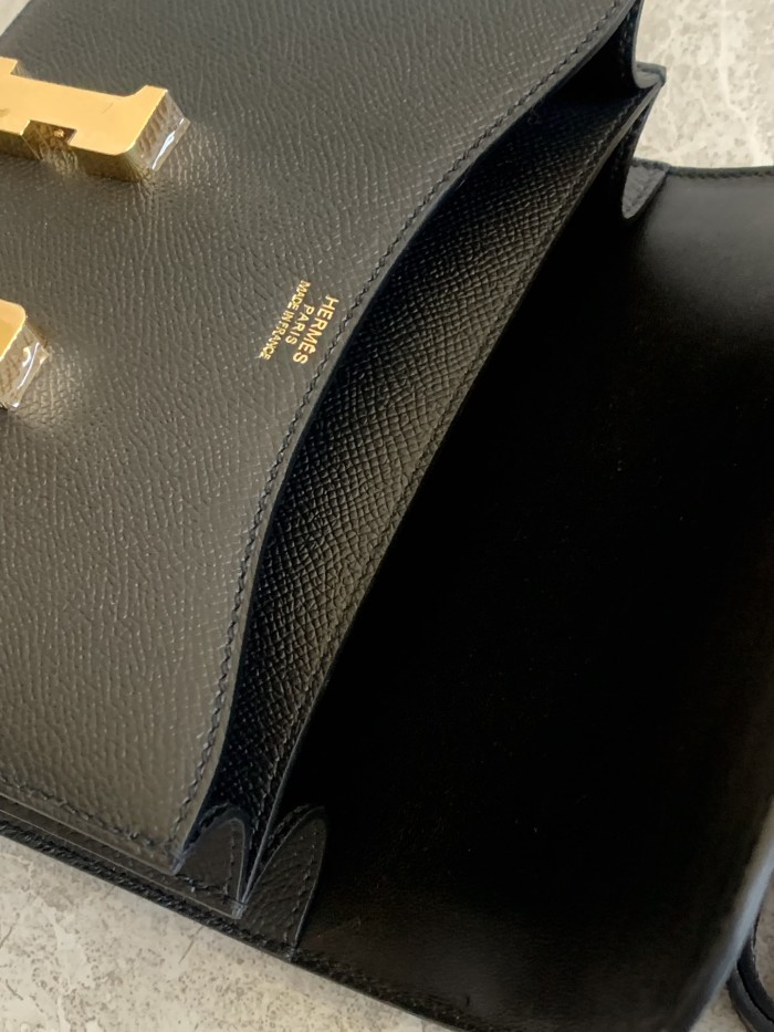  Handbags Hermes Constance  size:19 cm