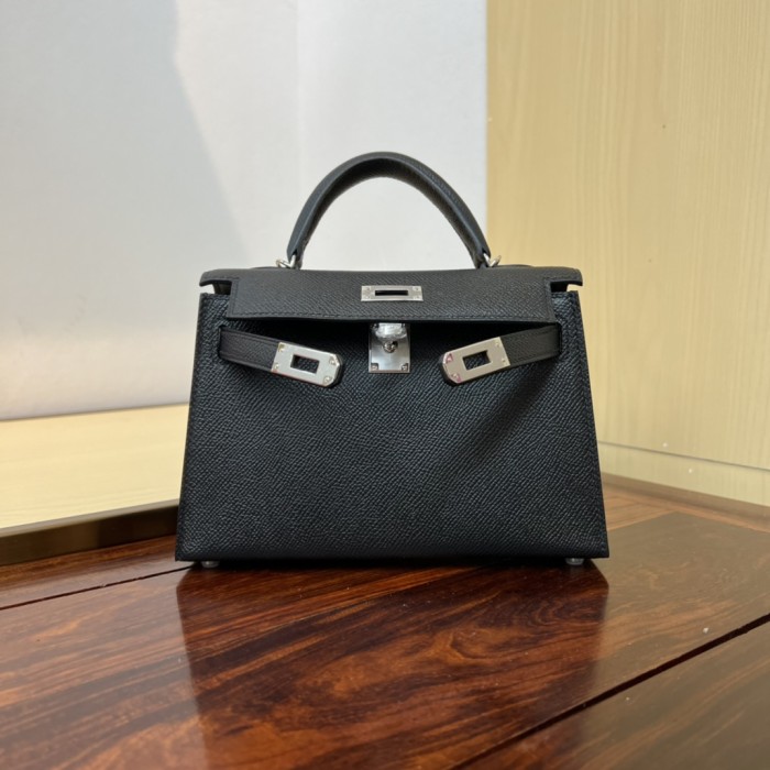  Handbags Hermes Kelly size:19 cm