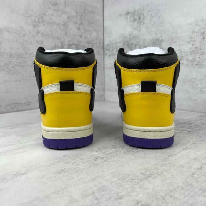 AMIRI Skel Top Hi Purple Gold Black White