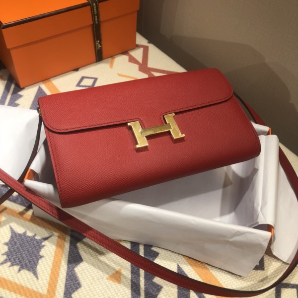  Handbags Hermes Constance  size:21.5×13×4 cm