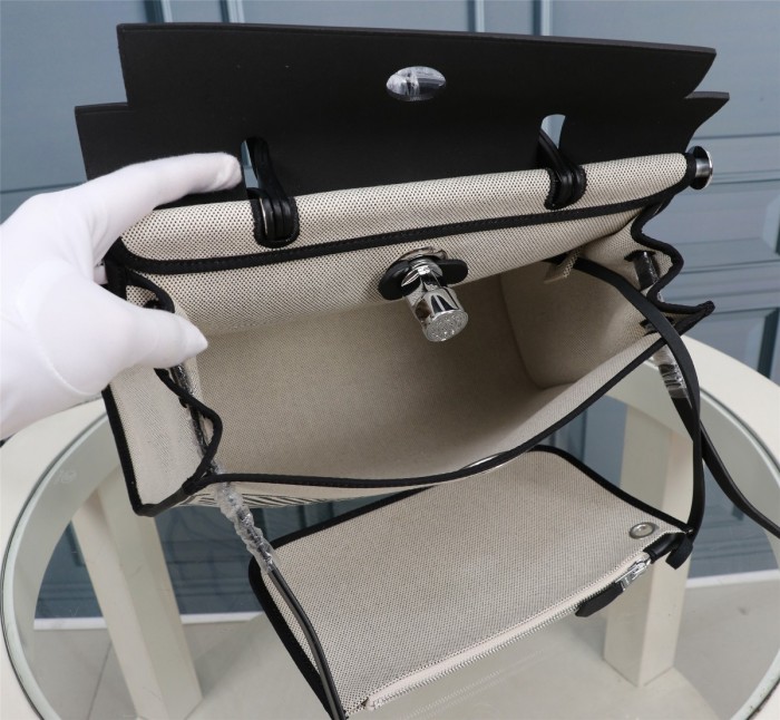  Handbags Hermes Hermès Herdag  size:31 cm