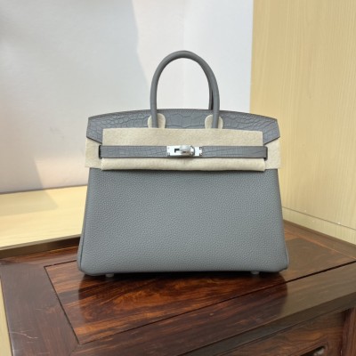  Handbags Hermes touch BK size:25 cm