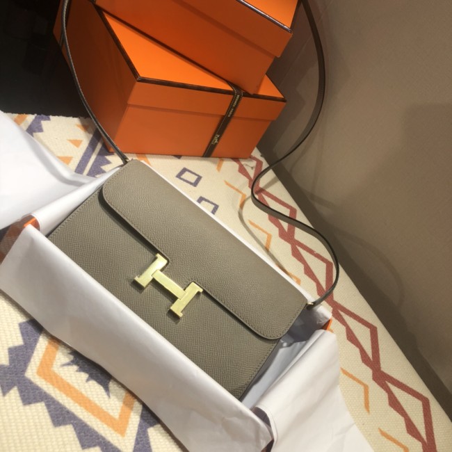  Handbags Hermes Constance  size:21.5×13×4 cm