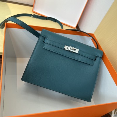  Handbags Hermes Kelly danse size:22 cm