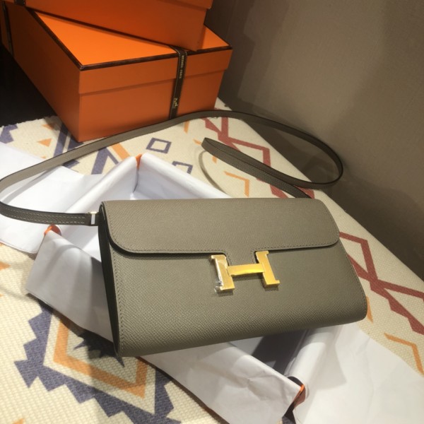  Handbags Hermes Constance  size:21.5×13×4 cm