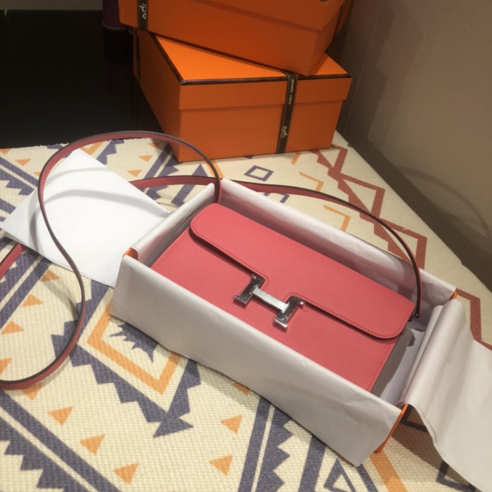 Handbags Hermes Constance  size:21.5×13×4 cm