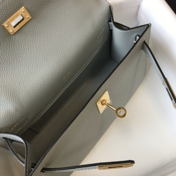  Handbags Hermes 𝑴𝒊𝒏𝒊 𝑲𝒆𝒍𝒍𝒚 size:22 cm