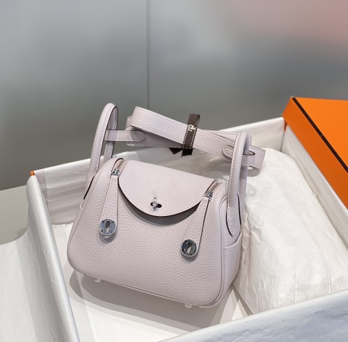  Handbags Hermes 𝑴𝒊𝒏𝒊 𝑳𝒊𝒏𝒅𝒚 size:19.5 -12.5cm