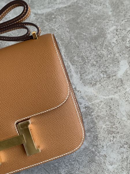  Handbags Hermes Constance  size:19 cm