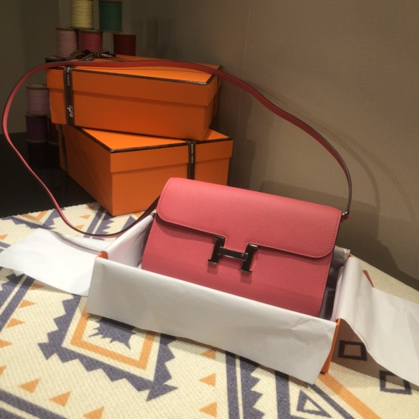  Handbags Hermes Constance  size:21.5×13×4 cm
