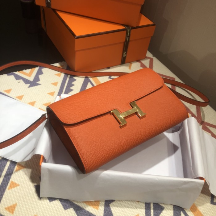  Handbags Hermes Constance  size:21.5×13×4 cm