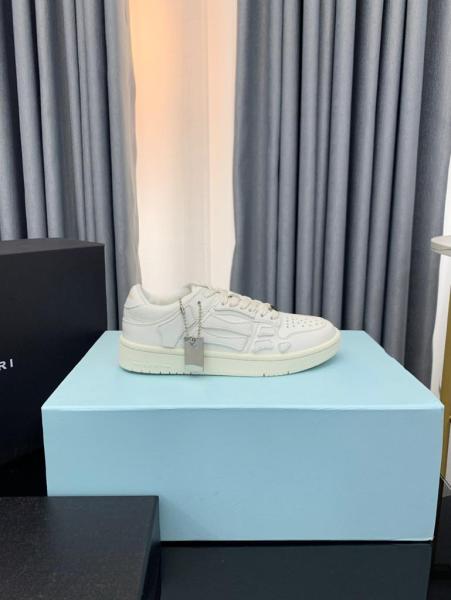 AMIRI Skel Top Low White Vintage