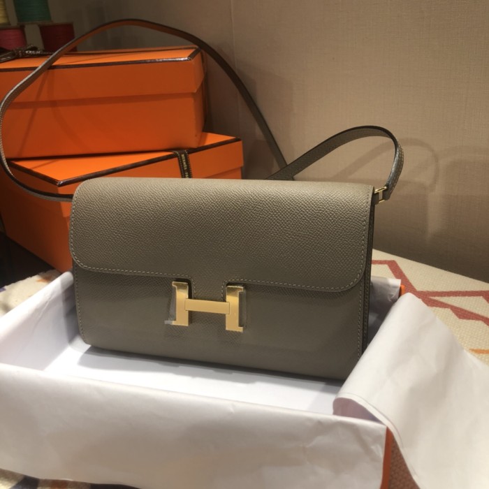  Handbags Hermes Constance  size:21.5×13×4 cm