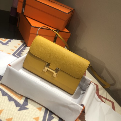 Handbags Hermes Constance  size:21.5×13×4 cm