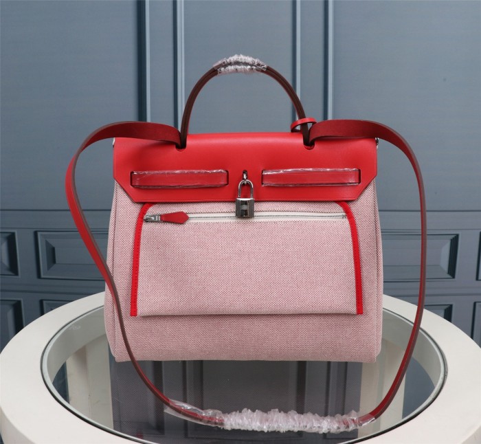  Handbags Hermes Hermès Herdag  size:31cm