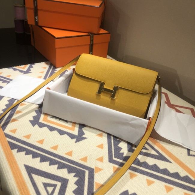  Handbags Hermes Constance  size:21.5×13×4 cm