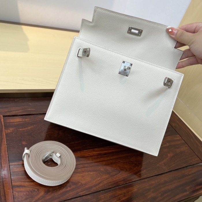  Handbags Hermes Kelly danse size:22 cm