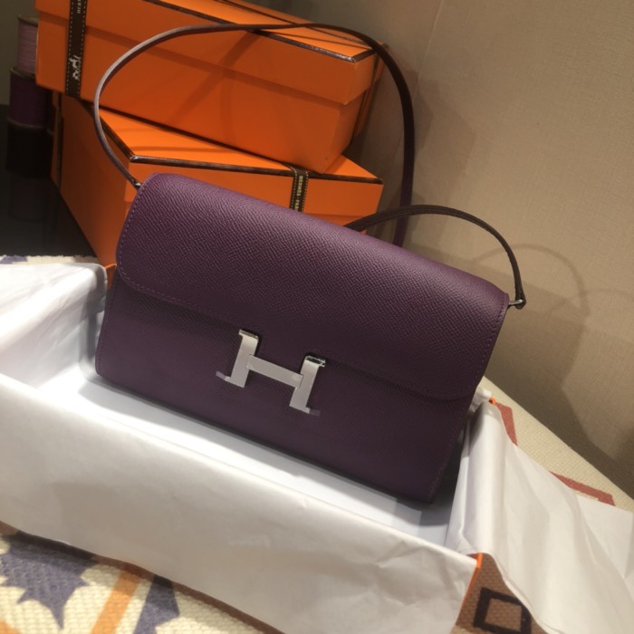  Handbags Hermes Constance  size:21.5×13×4 cm