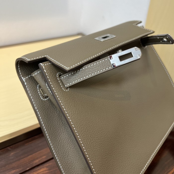  Handbags Hermes Kelly danse size:22 cm