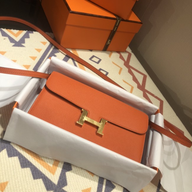  Handbags Hermes Constance  size:21.5×13×4 cm
