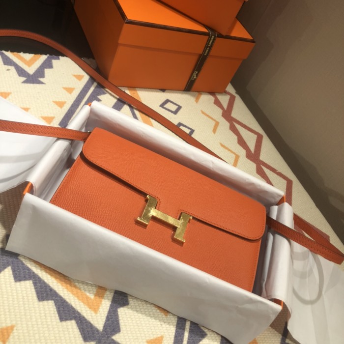  Handbags Hermes Constance  size:21.5×13×4 cm