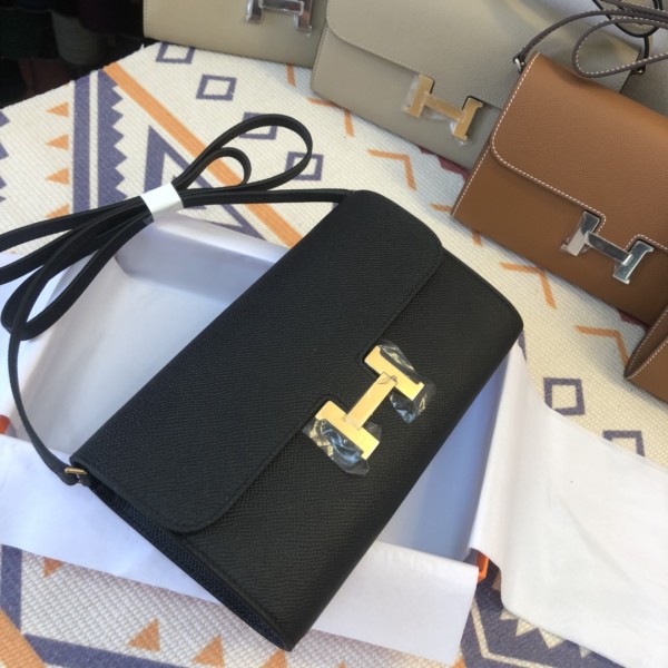  Handbags Hermes Constance  size:21.5×13×4 cm