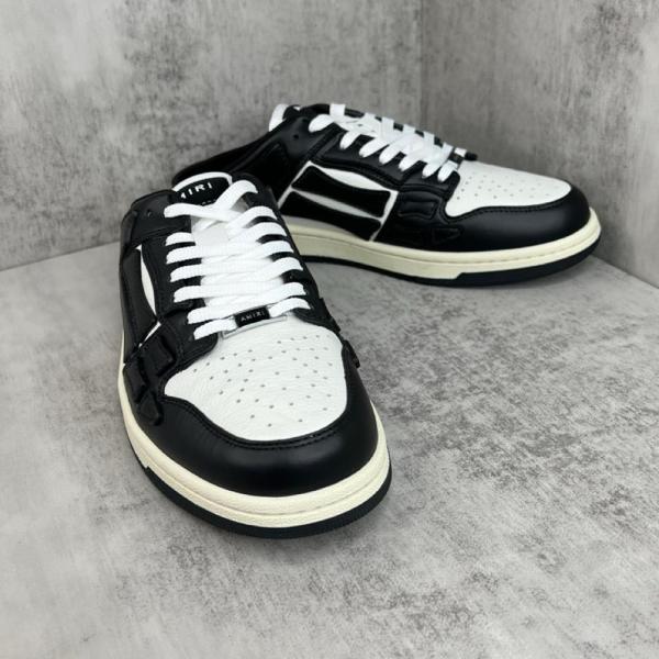 Amiri Skel Slip On Black